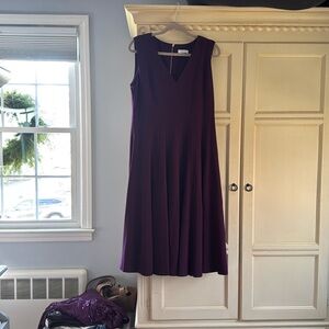 Calvin Klein Dress
Size 14 
Color purple